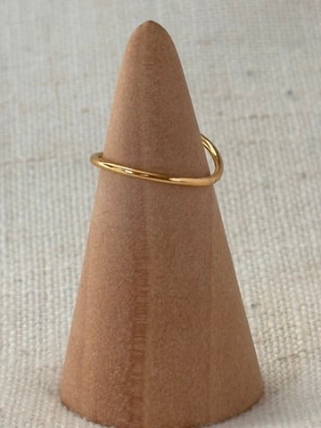 Raw Colombian Emerald Geometric Ring