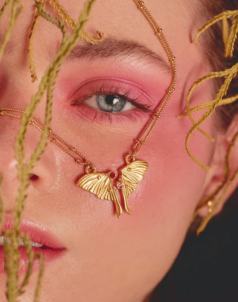 Mariposa Friendship Necklace Set