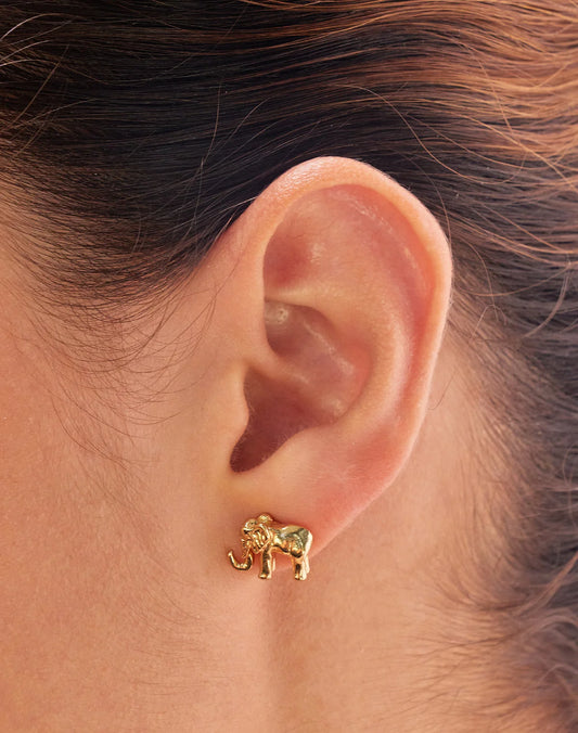 Elephant Studs by Entrelazos