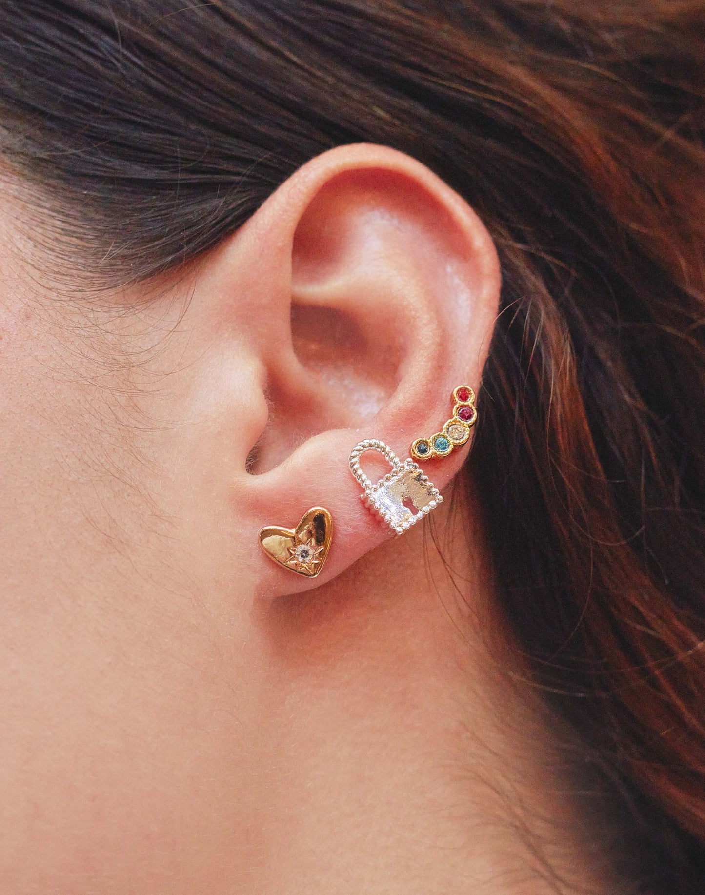 Candado de Villa de Leyva Stud Earrings