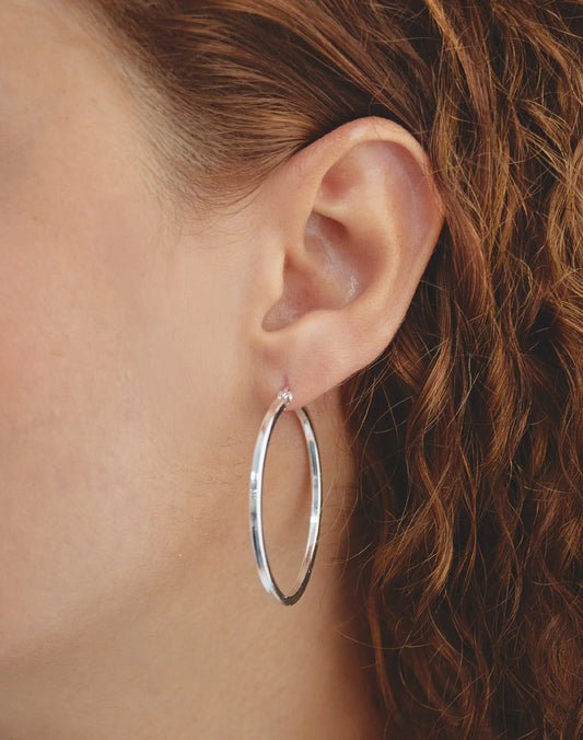 Maxi Renata Hoops by Entrelazos