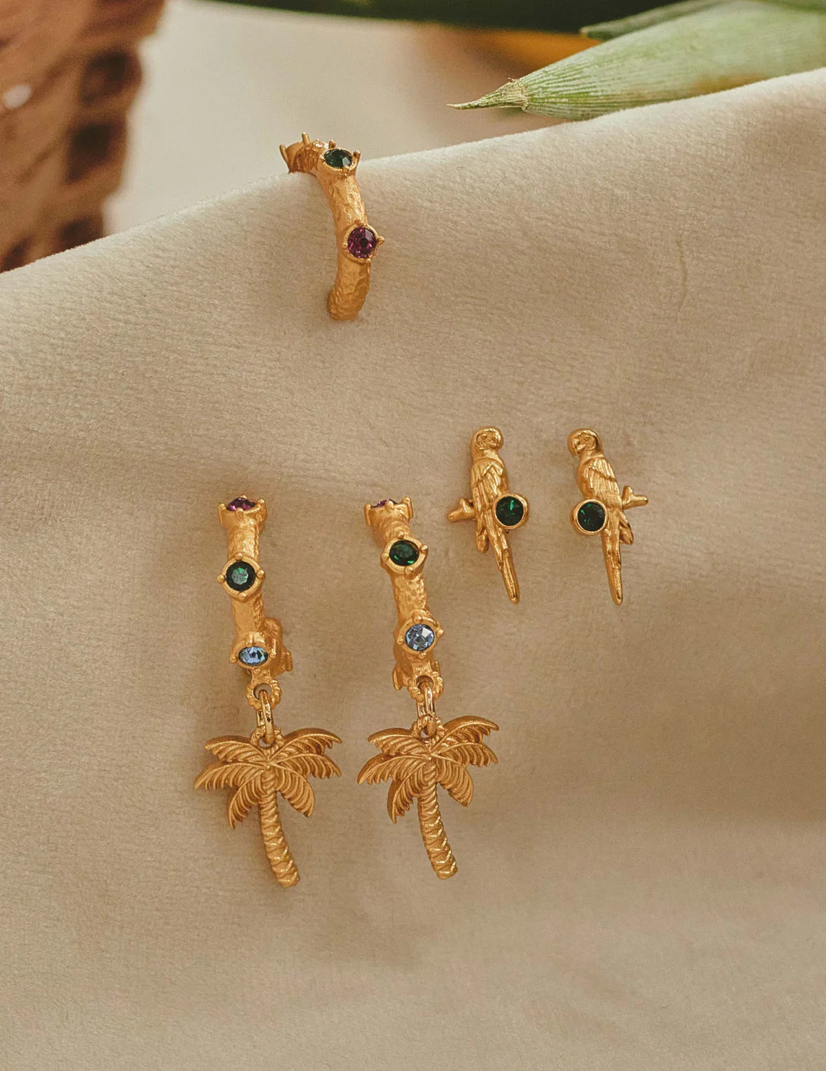 Trópico Ear Party - Hoops, Studs & Cuff