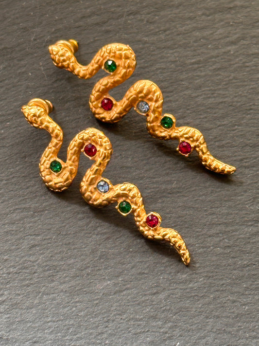 Serpiente de la Selva Earrings