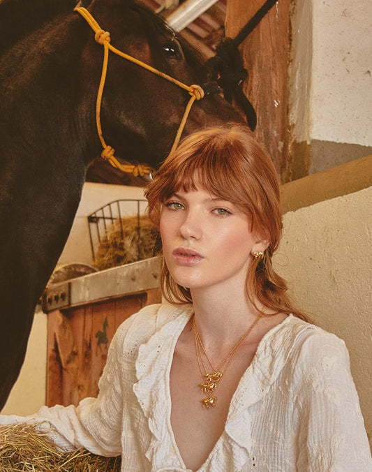 Paso Fino Horse Earrings