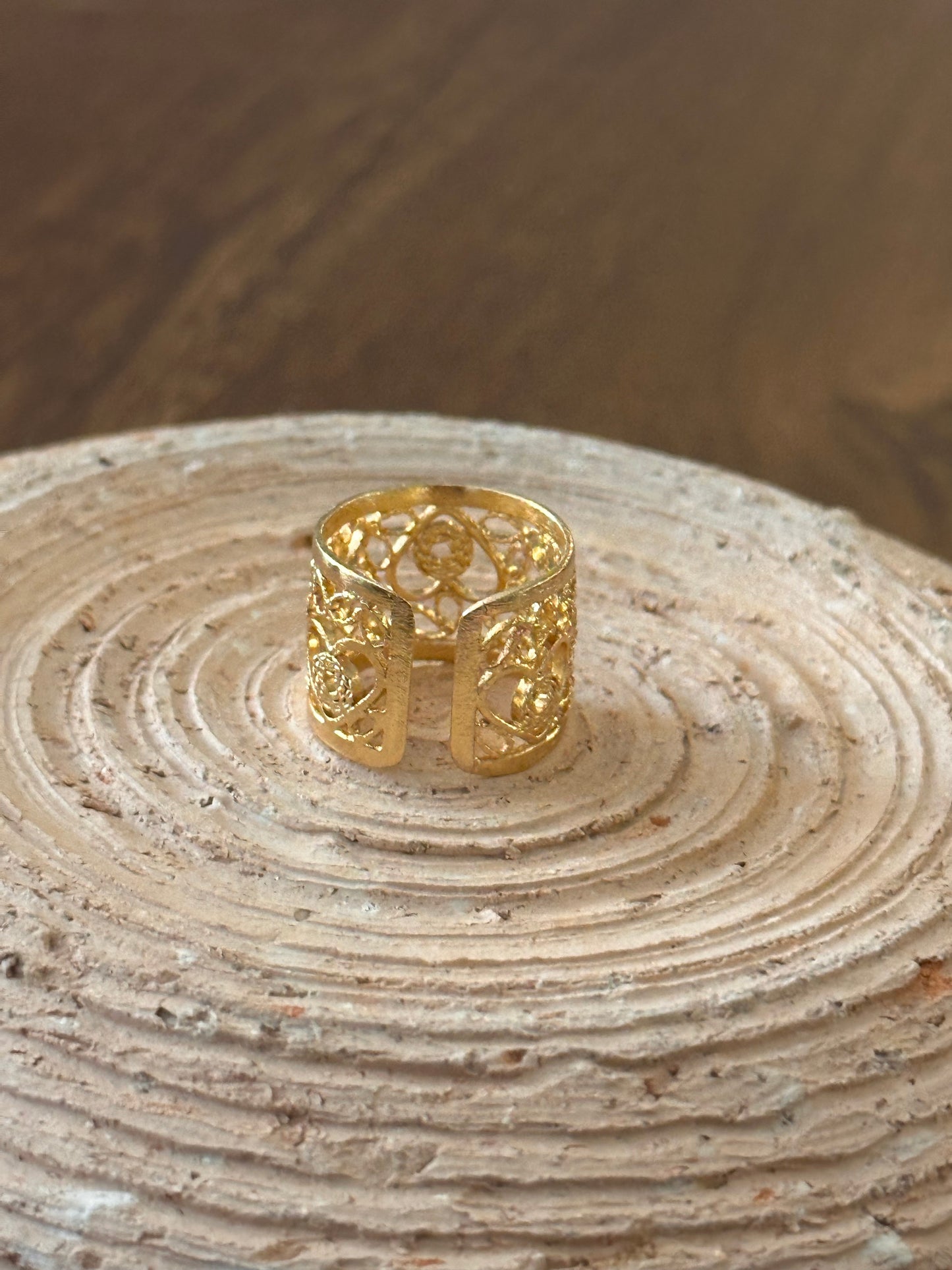 Corazón Filigrana Ring (Pre-Order)