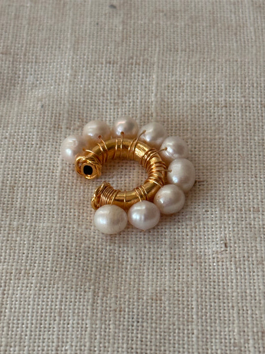 Freshwater Pearl Ear Cuff (No Piercing Needed)