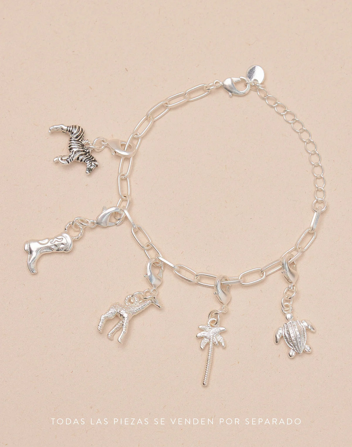 Charm Bracelet Pekin by Entrelazos
