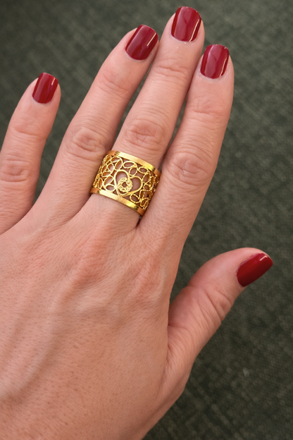 Corazón Filigrana Ring (Pre-Order)