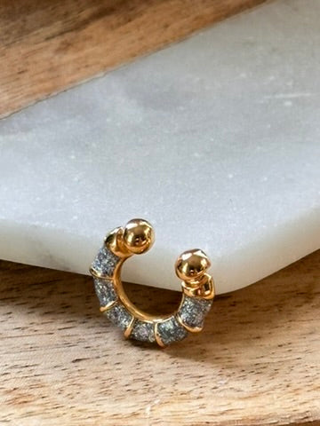 Stardust Ear Cuffs - Blue, Silver or Pink