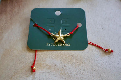 Estrella de Mar Charm Cord Bracelet