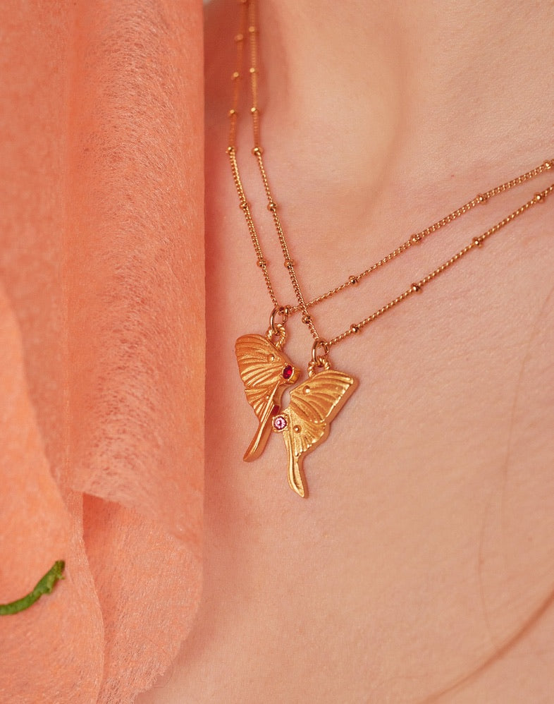 Mariposa Friendship Necklace Set