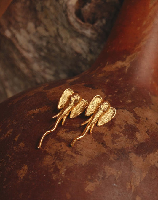 Elefante Talisman Statement Earrings