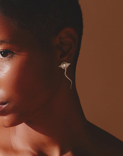 Raya de Plata Earrings