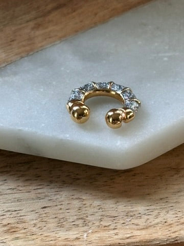 Stardust Ear Cuffs - Blue, Silver or Pink