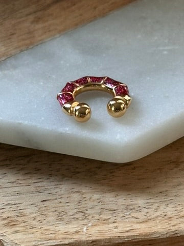 Stardust Ear Cuffs - Blue, Silver or Pink