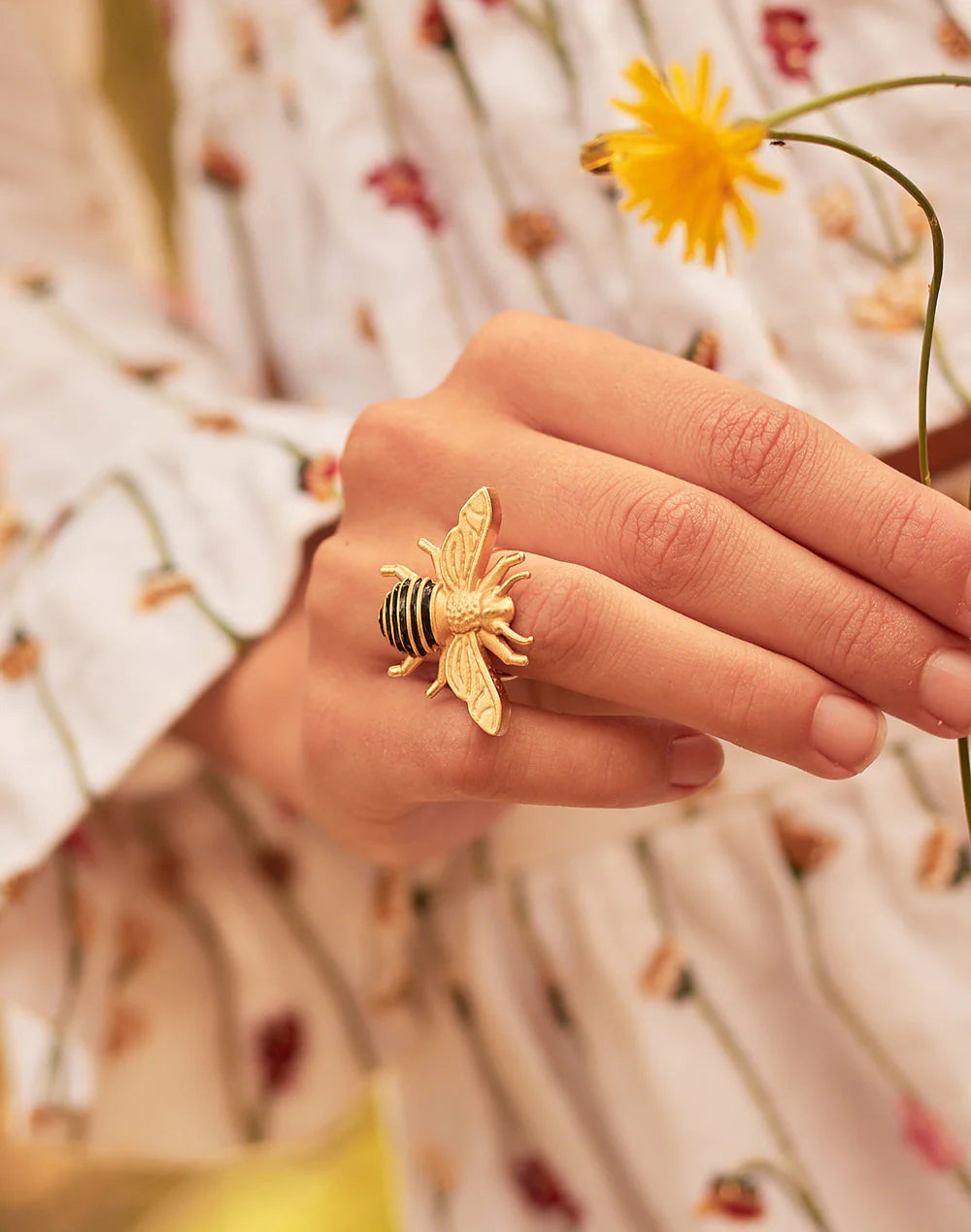 Queen Bee Statement Ring