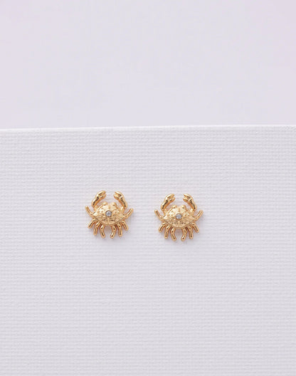 Cangrejo Studs - Crab Studs by Entrelazos