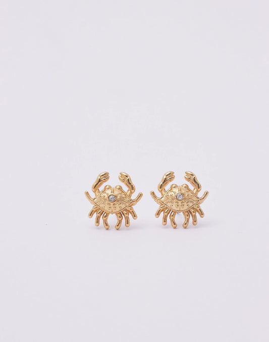 Cangrejo Studs - Crab Studs by Entrelazos