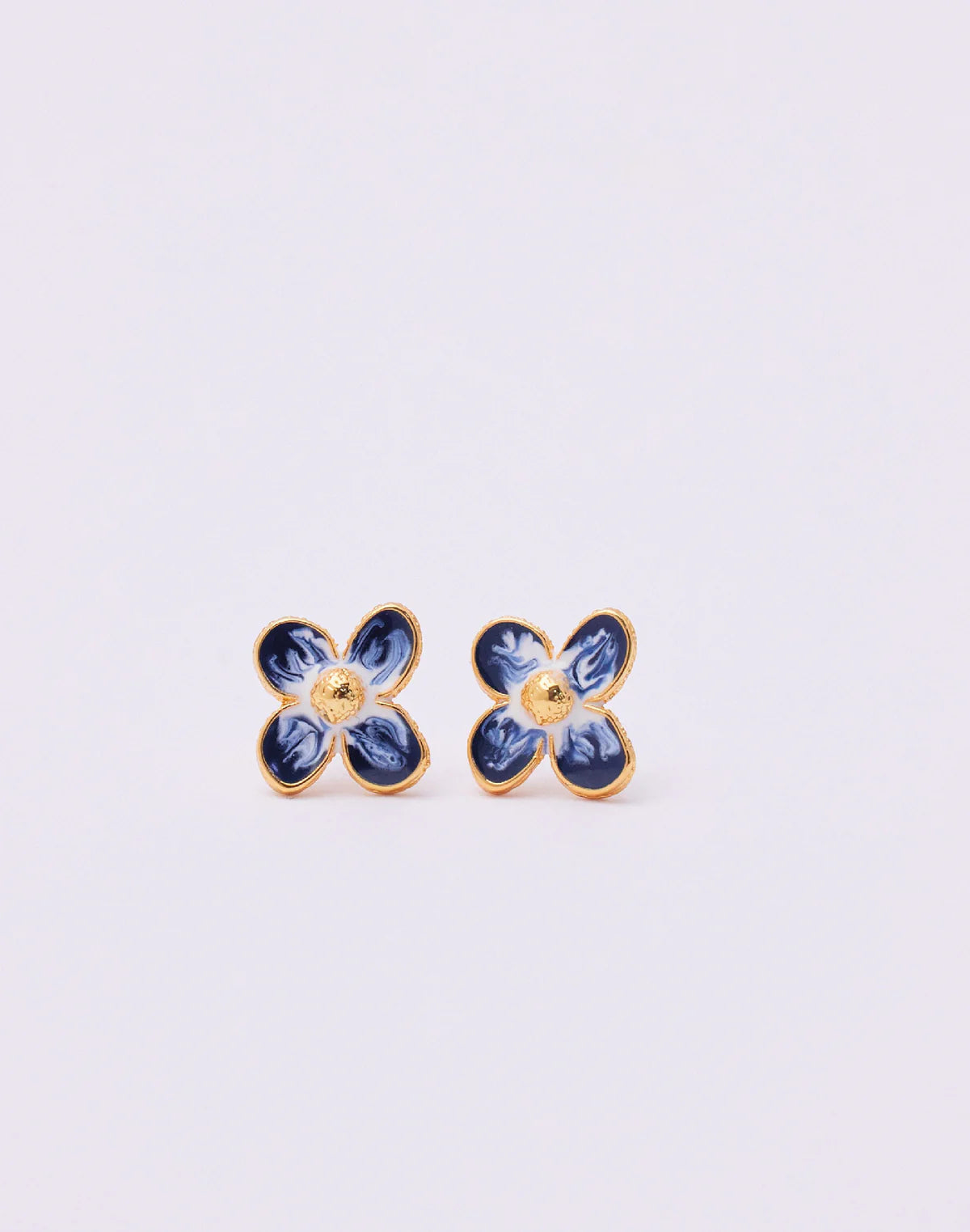 Fiore Studs by Entrelazos - Red, Green or Blue