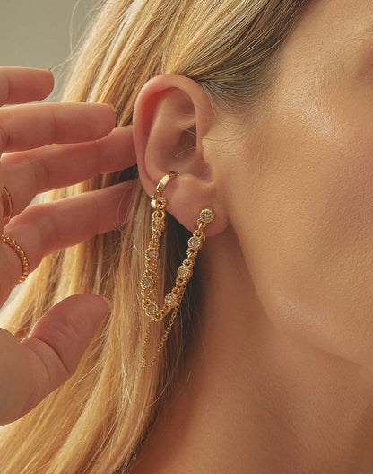 Lluvia Earrings by Entrelazos