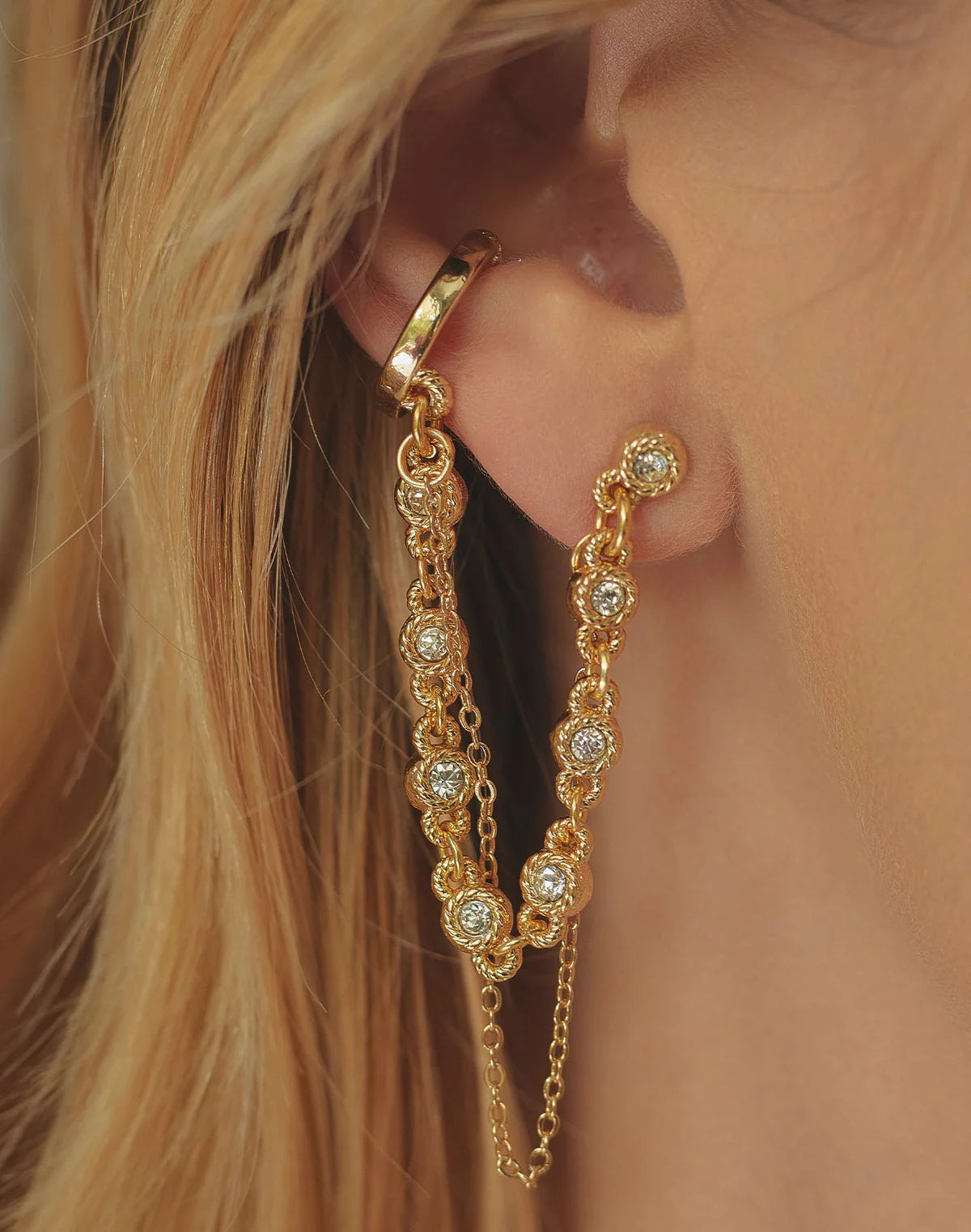 Lluvia Earrings by Entrelazos