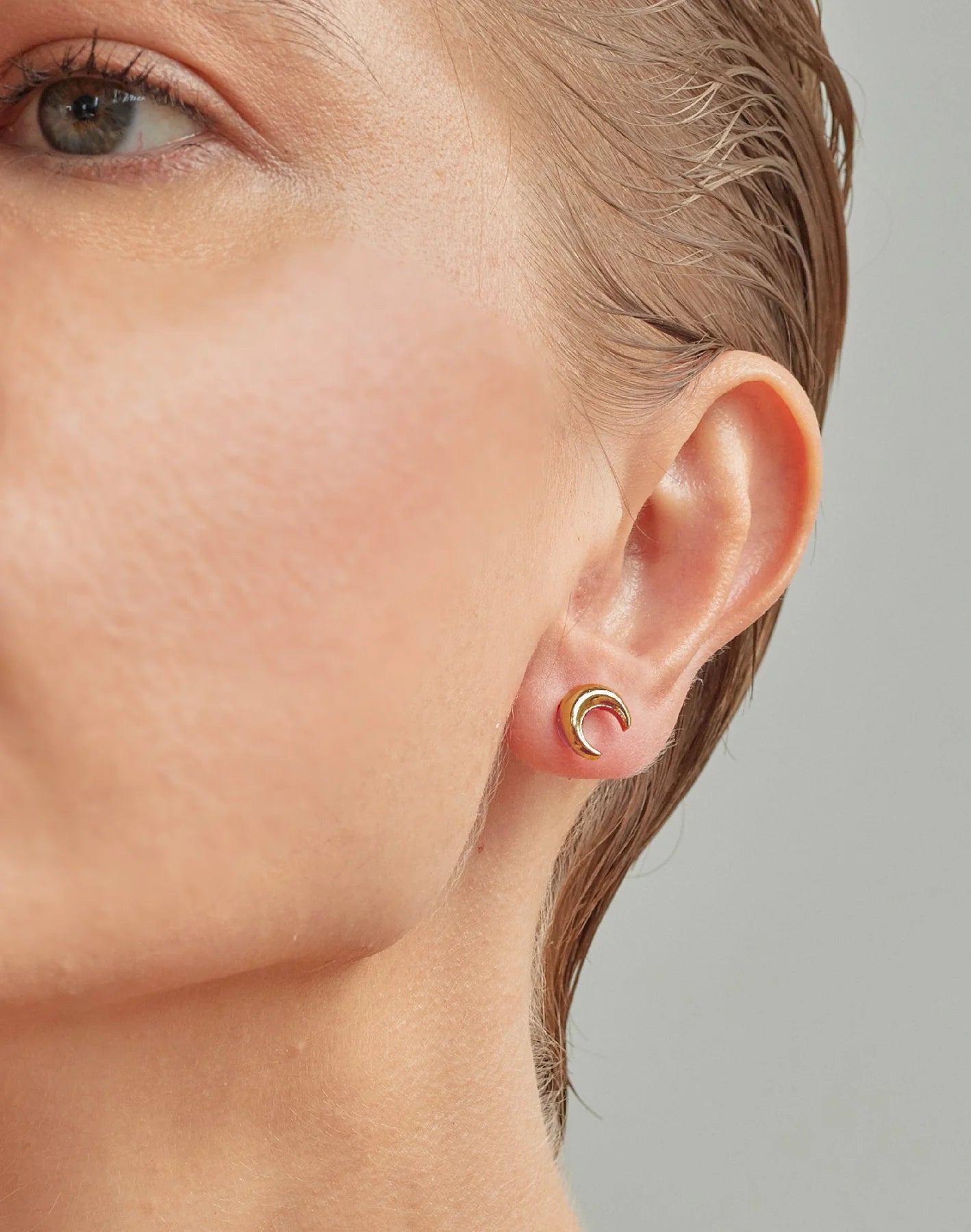 Luna Studs by Entrelazos
