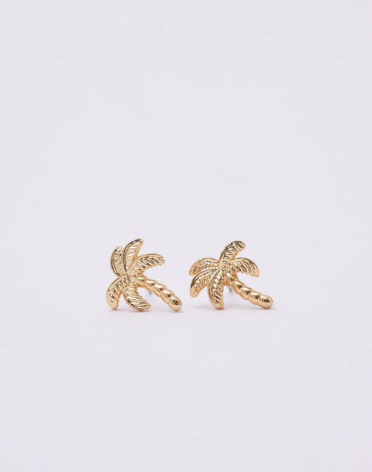 Palmera Studs by Entrelazos