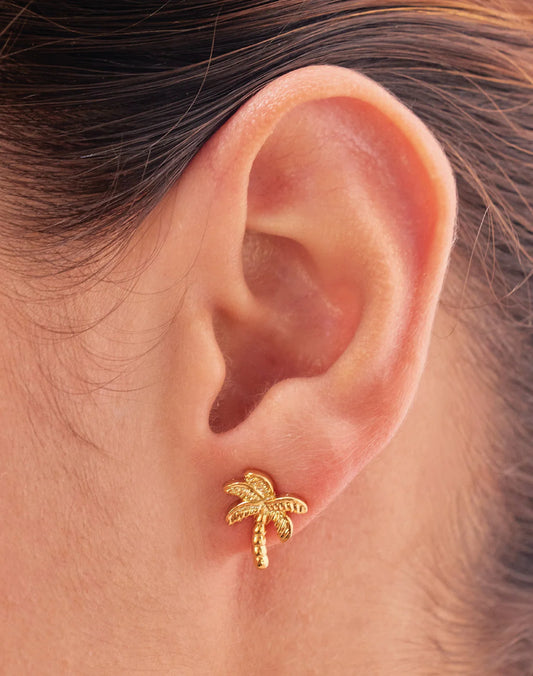 Palmera Studs by Entrelazos