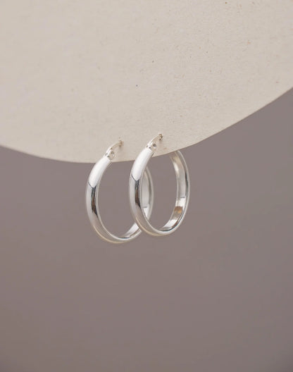 Flat Hoops by Entrelazos