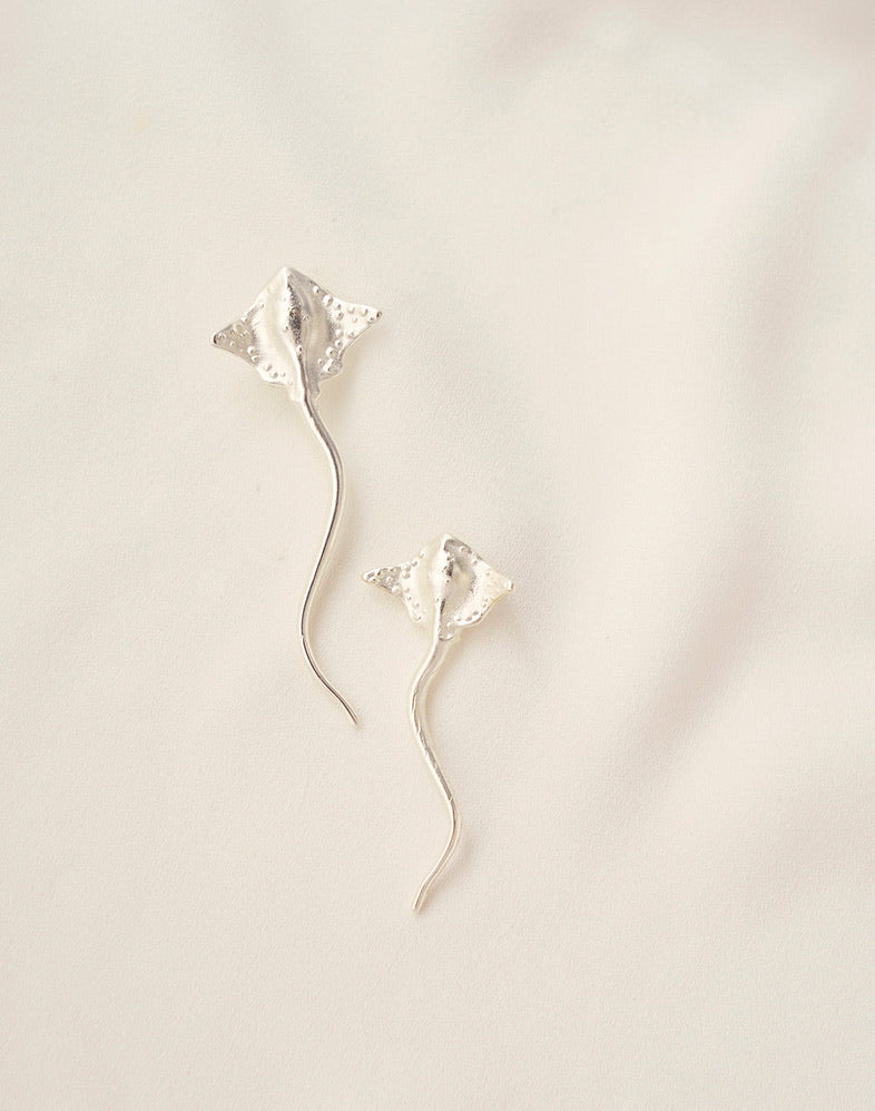 Raya de Plata Earrings