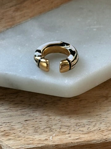 Zebra Ear Cuff
