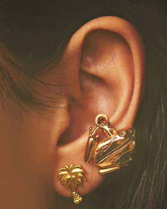Coquí Frog Ear Cuff