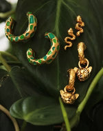 Entrelazos Camuflado Earparty Set – Green Jungle Stack