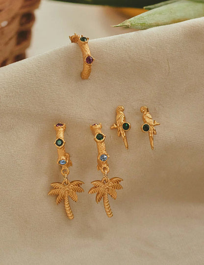 Trópico Ear Party - Hoops, Studs & Cuff