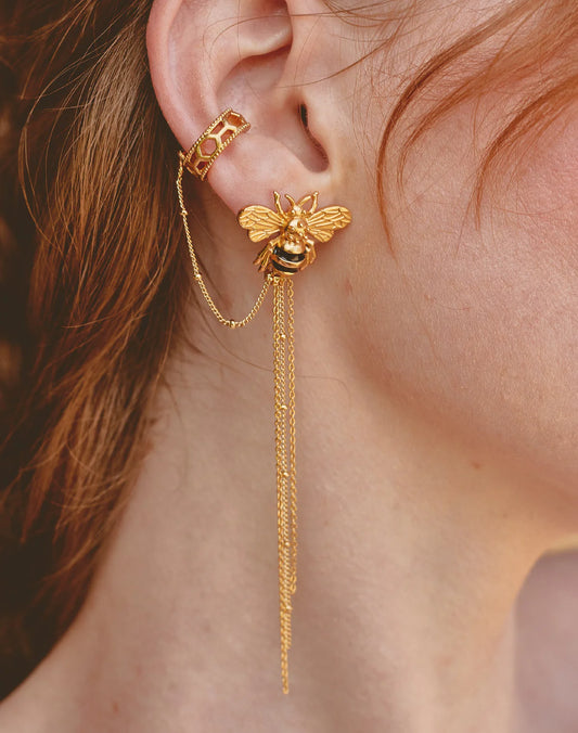 Abeja Reina del Retiro Earrings