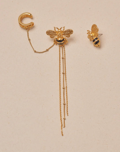 Abeja Reina del Retiro Earrings