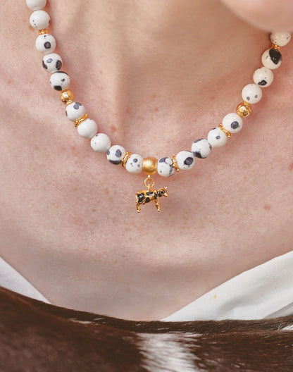 Vaquita del Valle Necklace and Studs Set