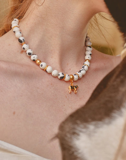 Vaquita del Valle Necklace and Studs Set