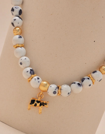 Vaquita del Valle Necklace and Studs Set