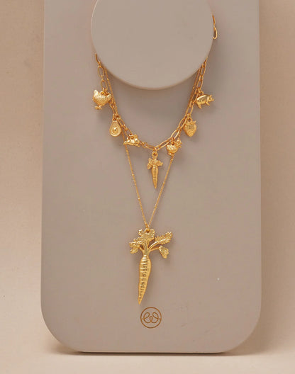 Pradera Set of 2 Necklaces and Studs