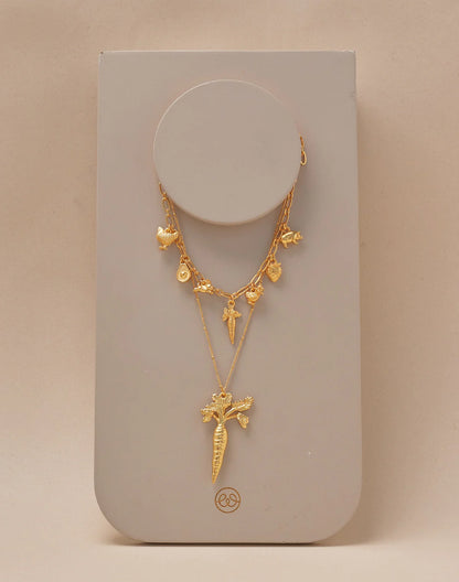 Pradera Set of 2 Necklaces and Studs