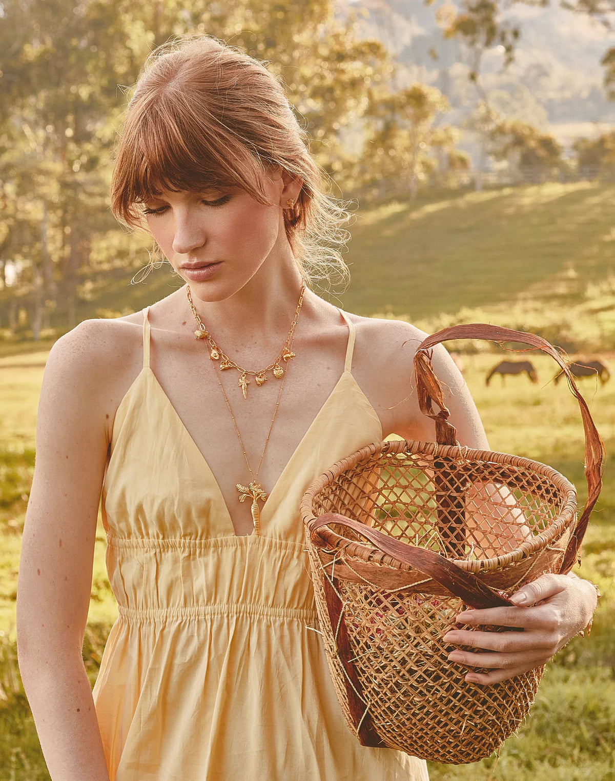 Pradera Set of 2 Necklaces and Studs