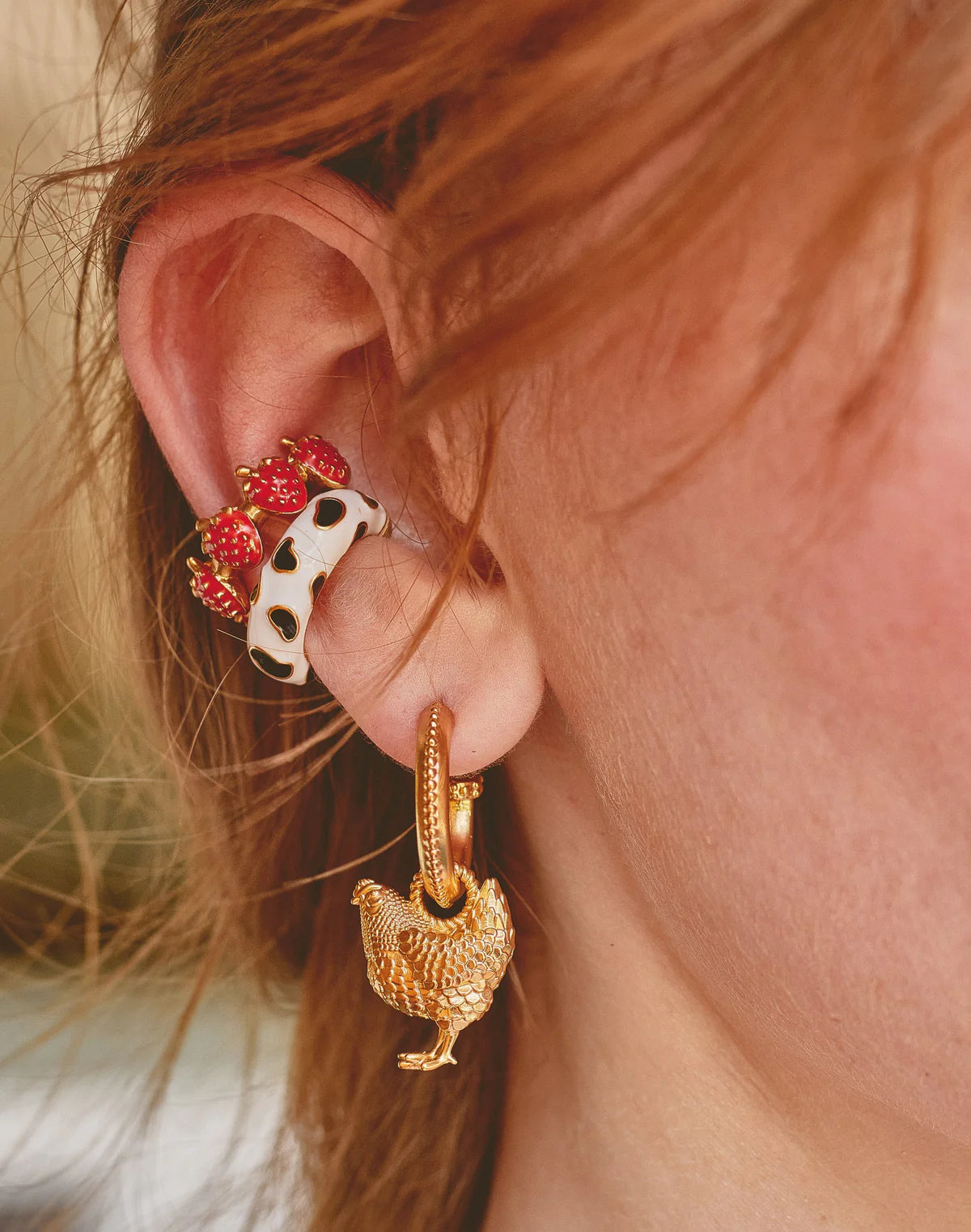 Huerto Ear Party - Hoops and 2 Cuffs
