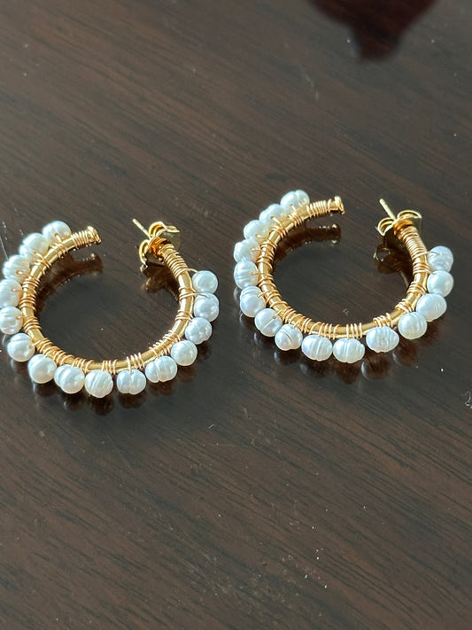 Perla Selva Hoops (Pre-Order)