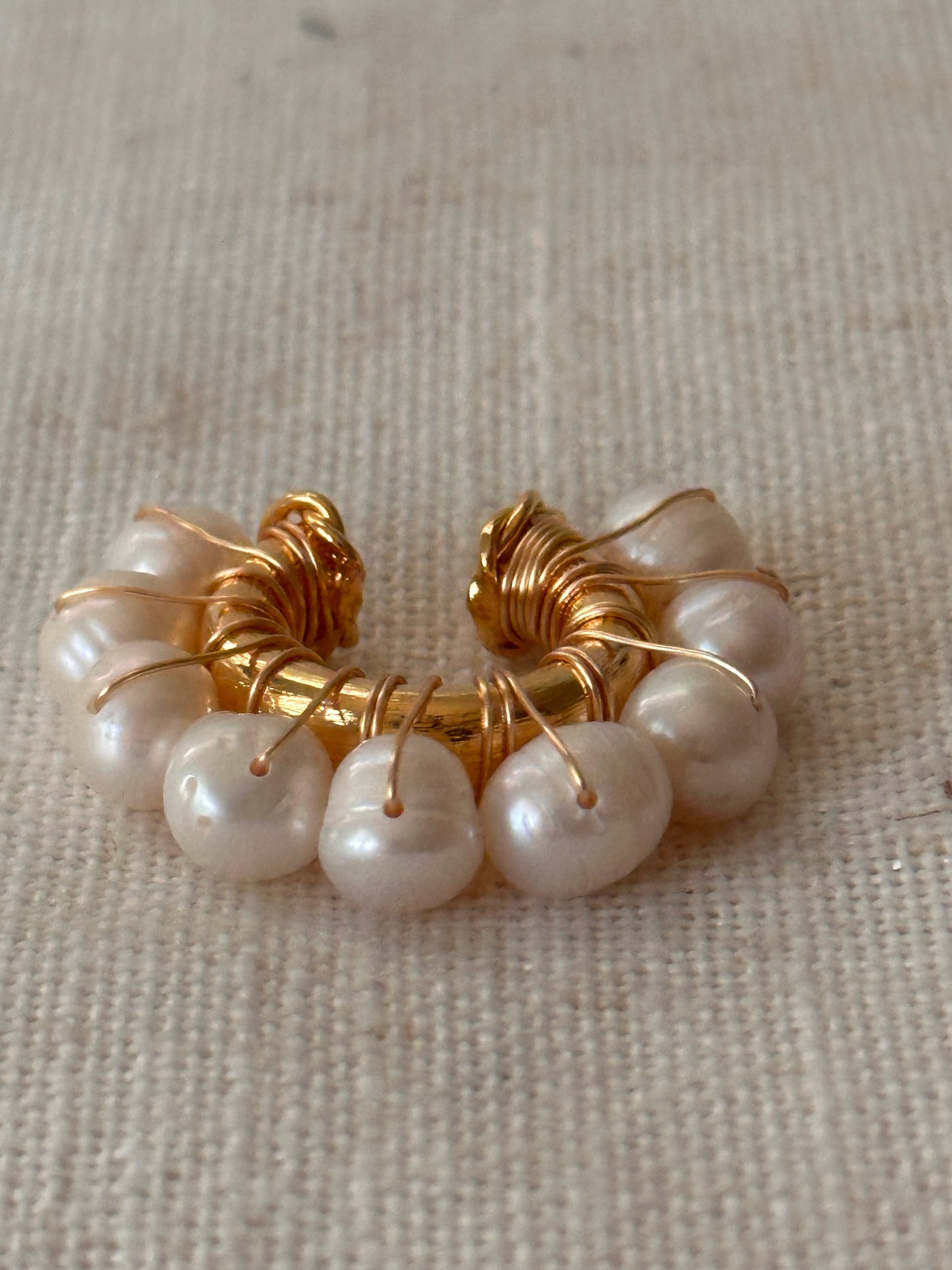 Freshwater Pearl Ear Cuff (No Piercing Needed)