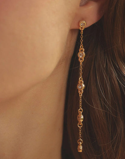 Maxi Drop Earrings by Entrelazos