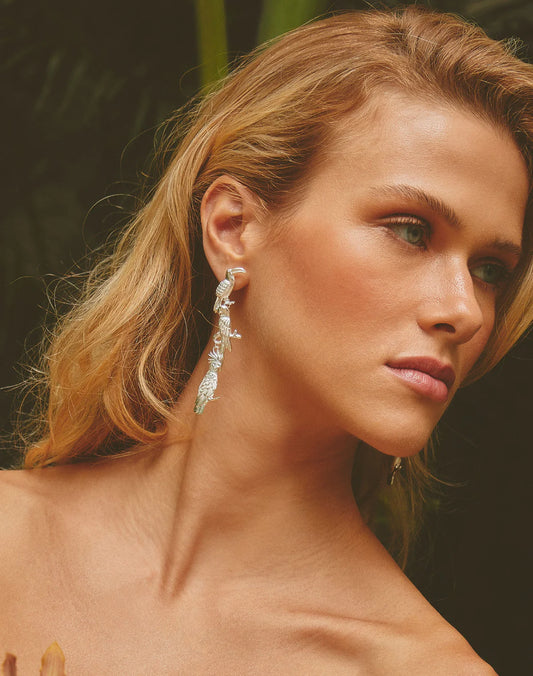 Birds of Paradise Earrings