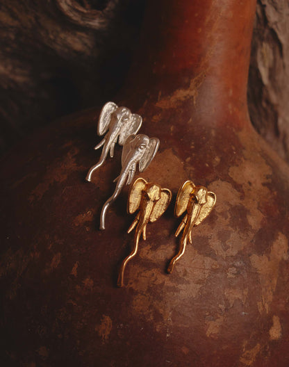 Elefante Talisman Statement Earrings