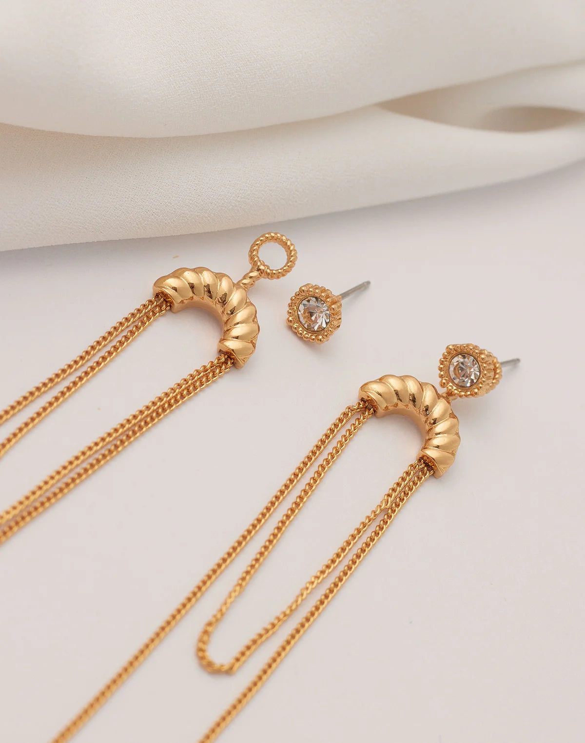 Malta Drop Earrings by Entrelazos