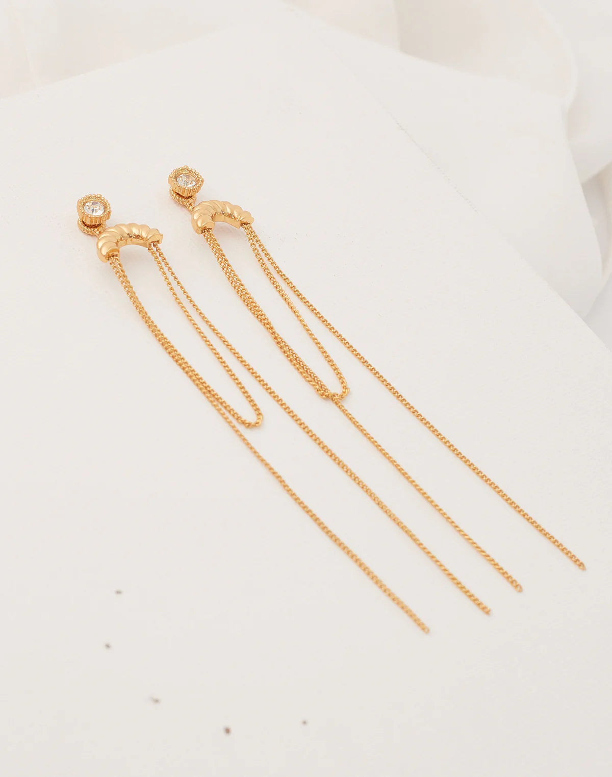 Malta Drop Earrings by Entrelazos